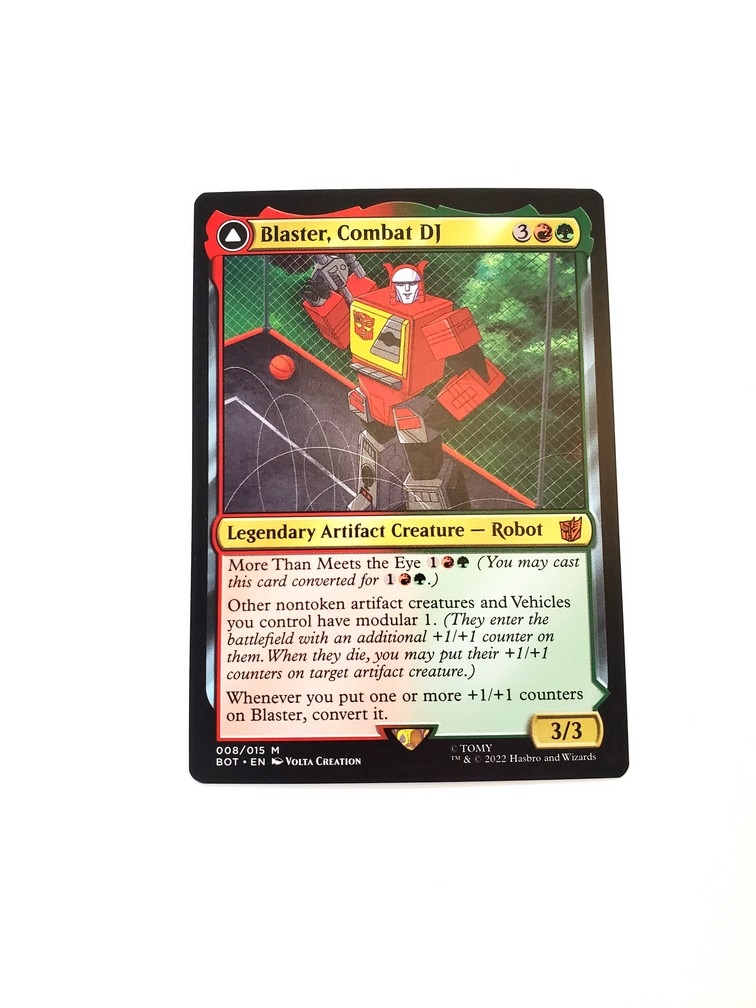 Blaster, Combat DJ // Blaster, Morale Booster