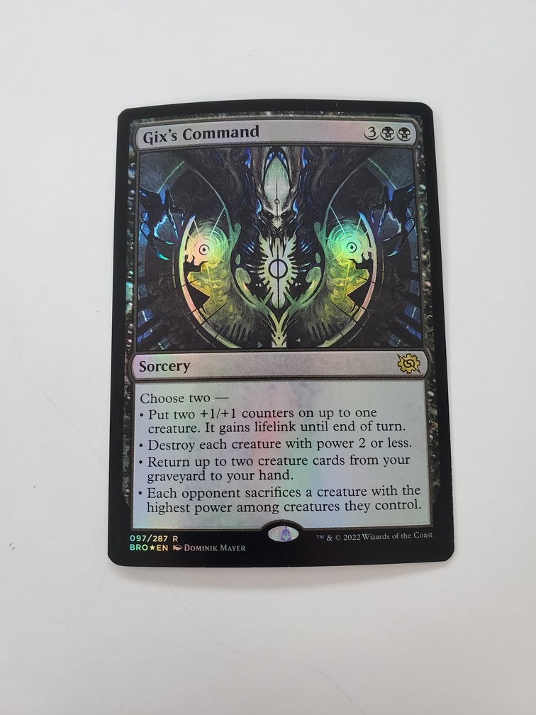 Gix's Command (Foil)