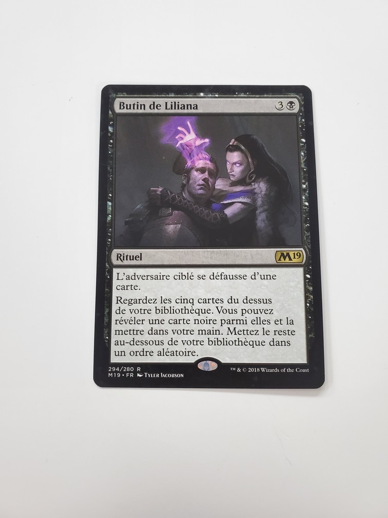 Liliana's Spoils (Francaise)