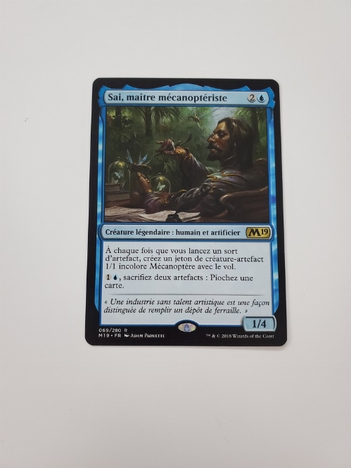 Sai, Master Thopterist (Francaise)
