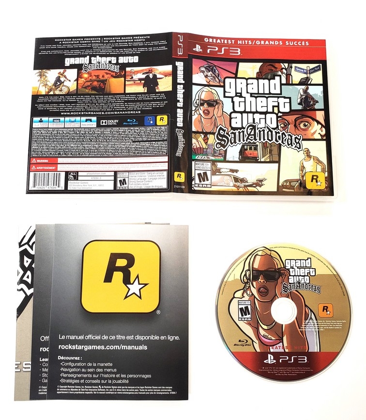 Grand Theft Auto: San Andreas [Greatest Hits] (CIB)
