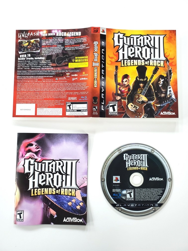 Guitar Hero III: Legends of Rock (CIB)