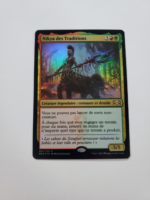 Nikya of the Old Way (Francais) (Foil)