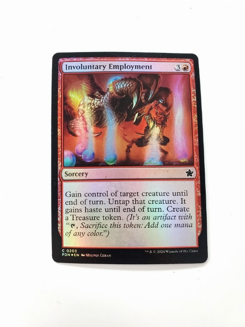Involuntary Employment (Foil)