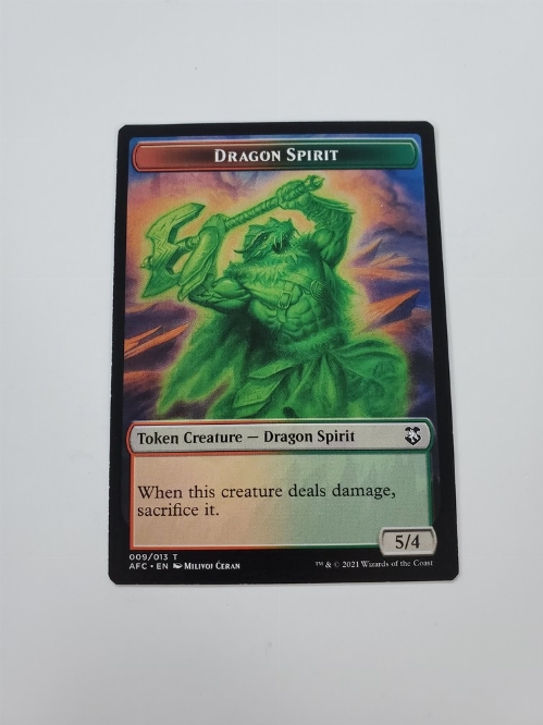 Beast // Dragon Spirit - Double-Sided Token