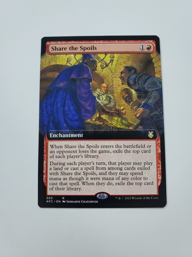 Share the Spoils (Extended Art)