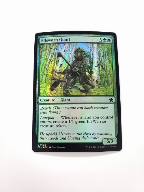 Elfsworn Giant (Foil)