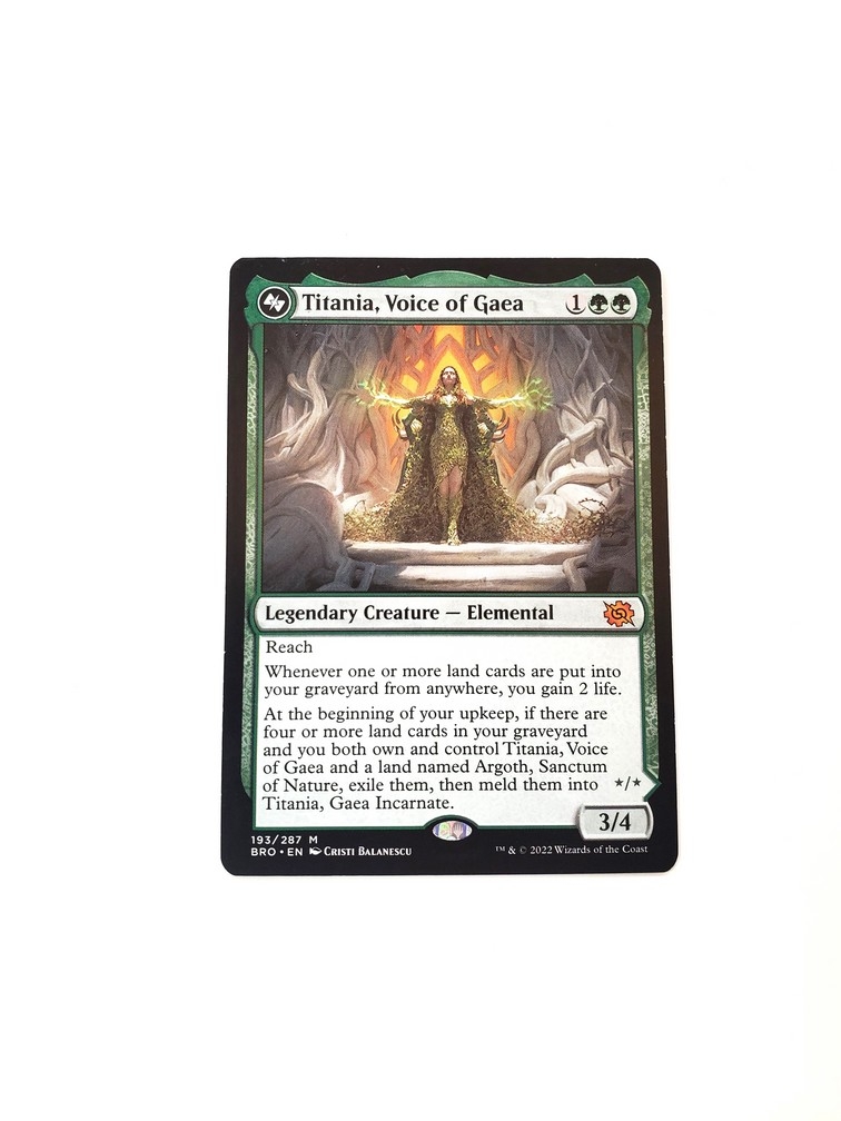 Titania, Voice of Gaea // Titania, Gaea Incarnate