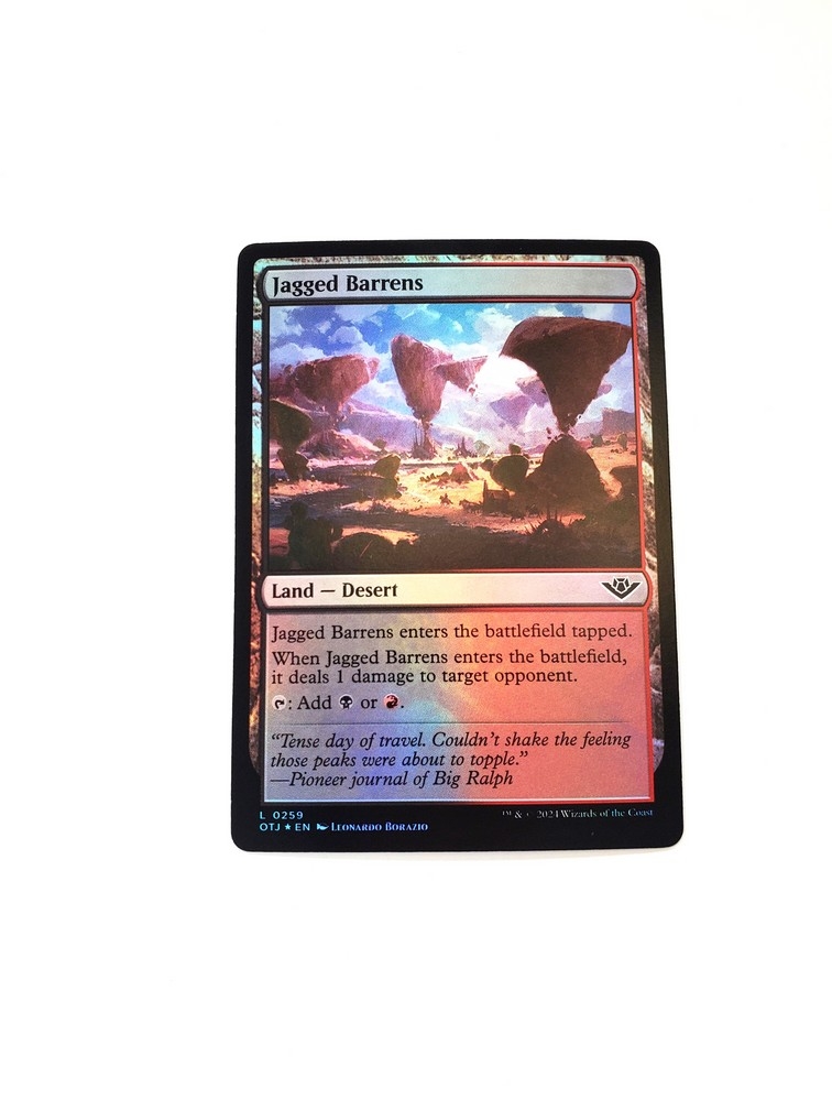 Jagged Barrens (Foil)