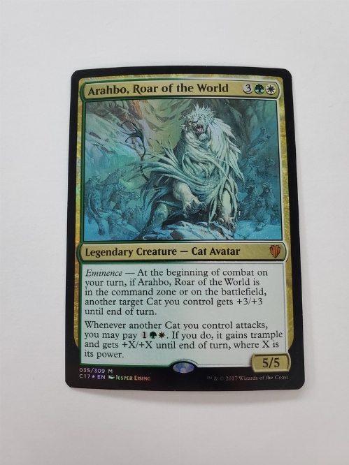 Arahbo, Roar of the World (Foil)