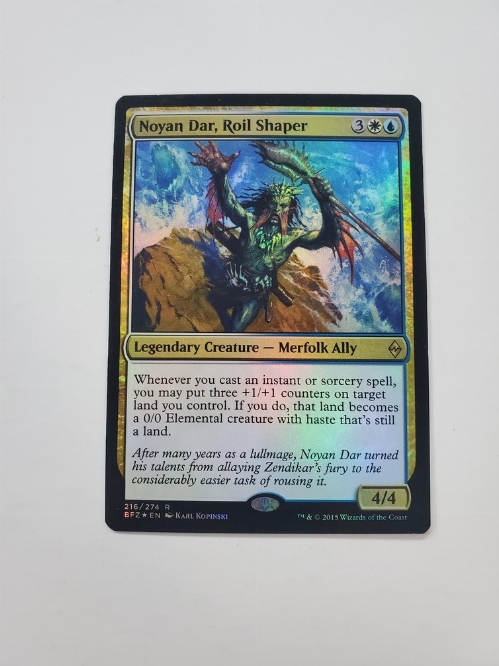 Noyan Dar, Roil Shaper (Foil)