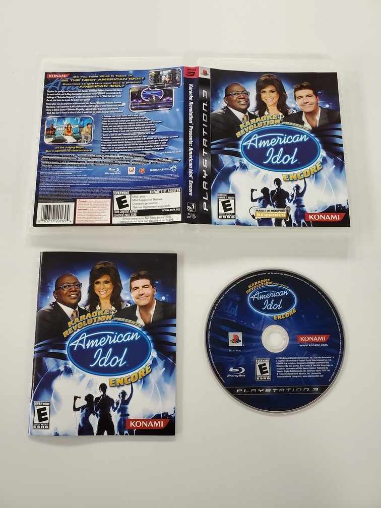 Karaoke Revolution Presents: American Idol Encore (CIB)