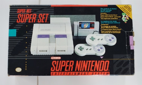 Super Nintendo SNES - Super Set (Model SNS-001) (CIB)