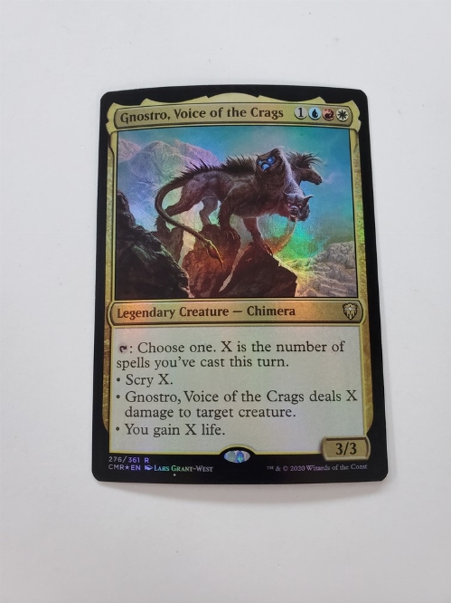 Gnostro, Voice of the Crags (Foil)