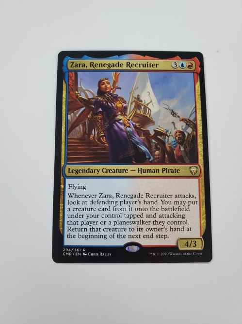 Zara, Renegade Recruiter