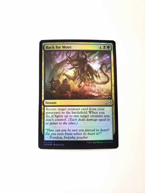 Back for More (Foil)