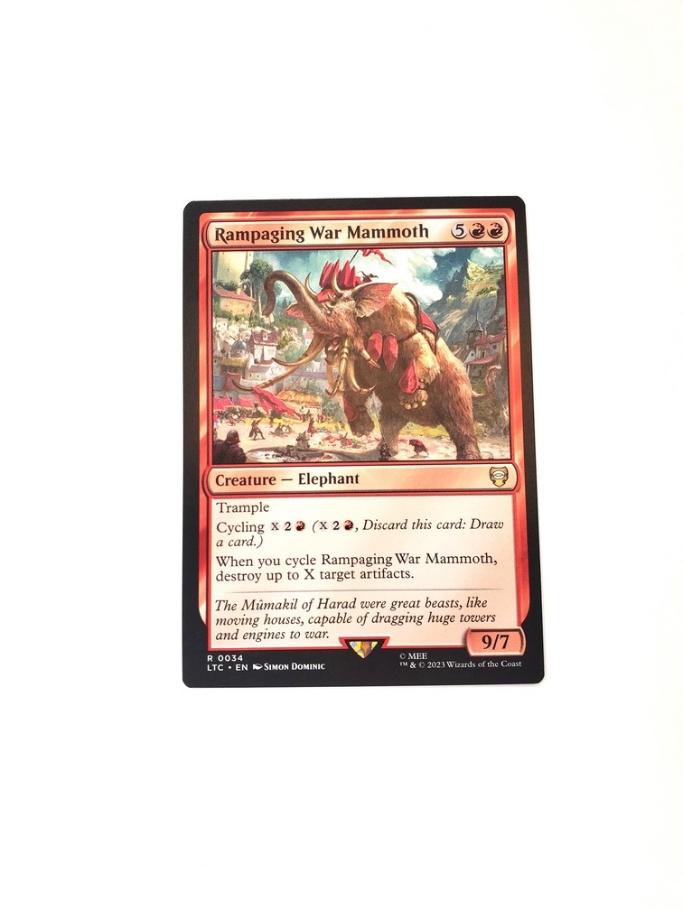 Rampaging War Mammoth