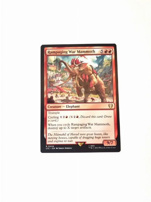 Rampaging War Mammoth