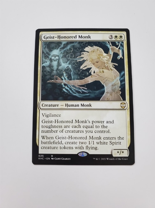 Geist-Honored Monk