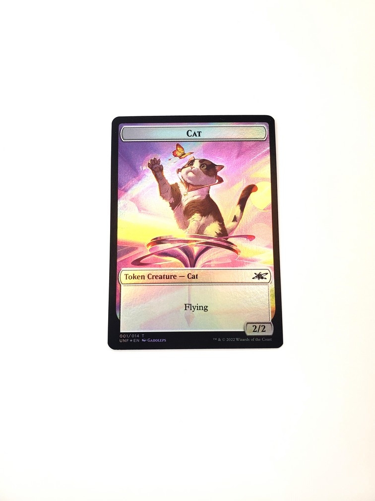 Cat // Food (11) -  Double-Sided Token (Foil)