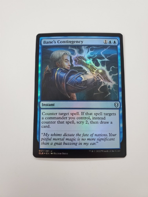 Bane's Contingency (Foil)