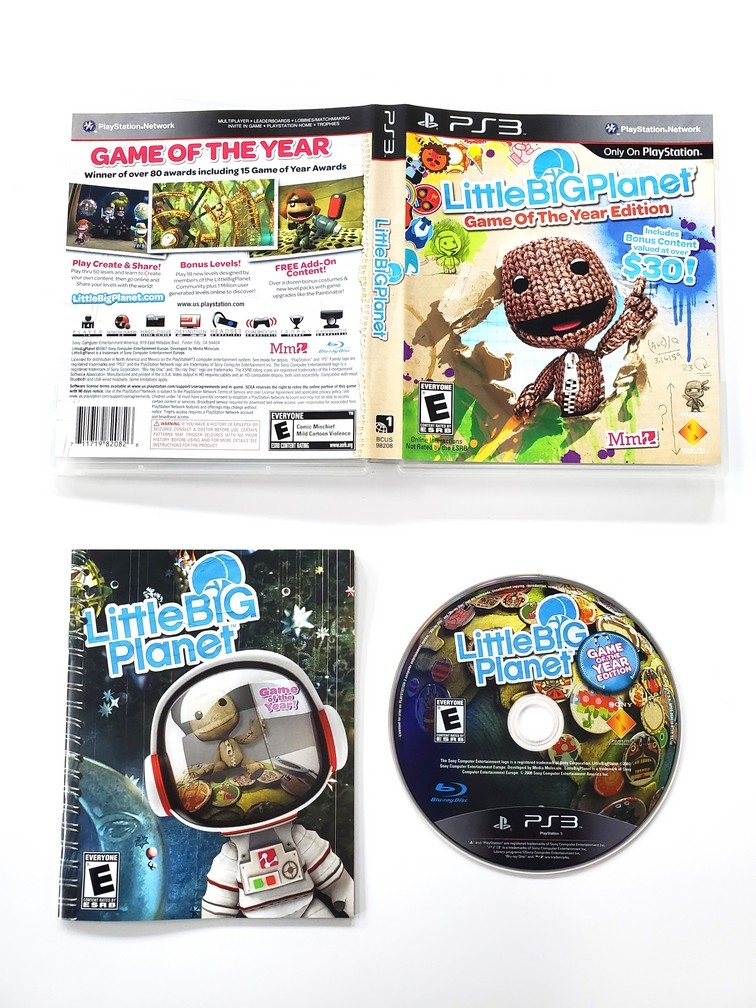 LittleBigPlanet (Game of the Year Edition) (CIB)