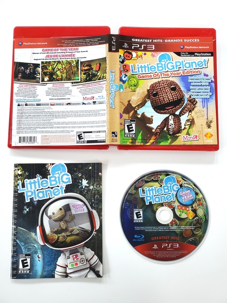 LittleBigPlanet (Game of the Year Edition) (Greatest Hits) (CIB)