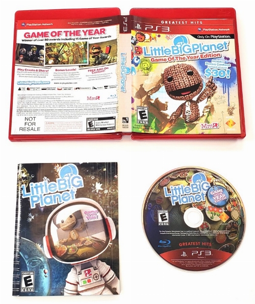 LittleBigPlanet (Game of the Year Edition) (Greatest Hits) (CIB)