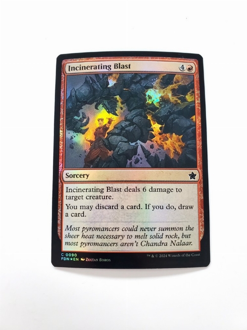 Incinerating Blast (Foil)