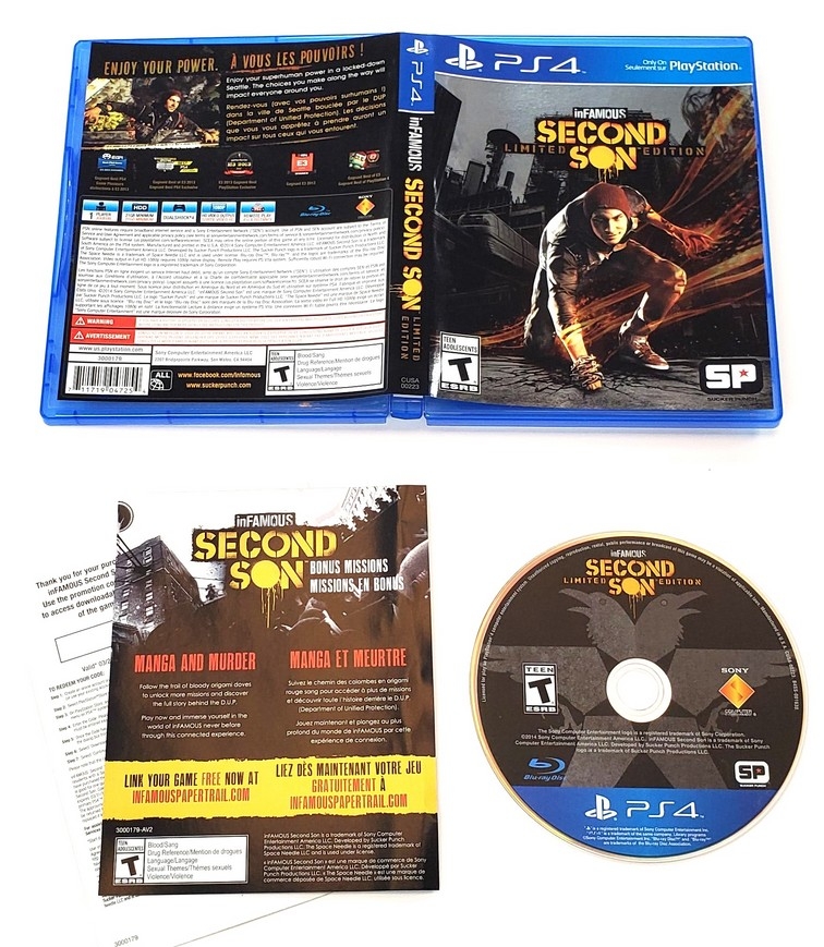 Infamous: Second Son [Limited Edition] (CIB)