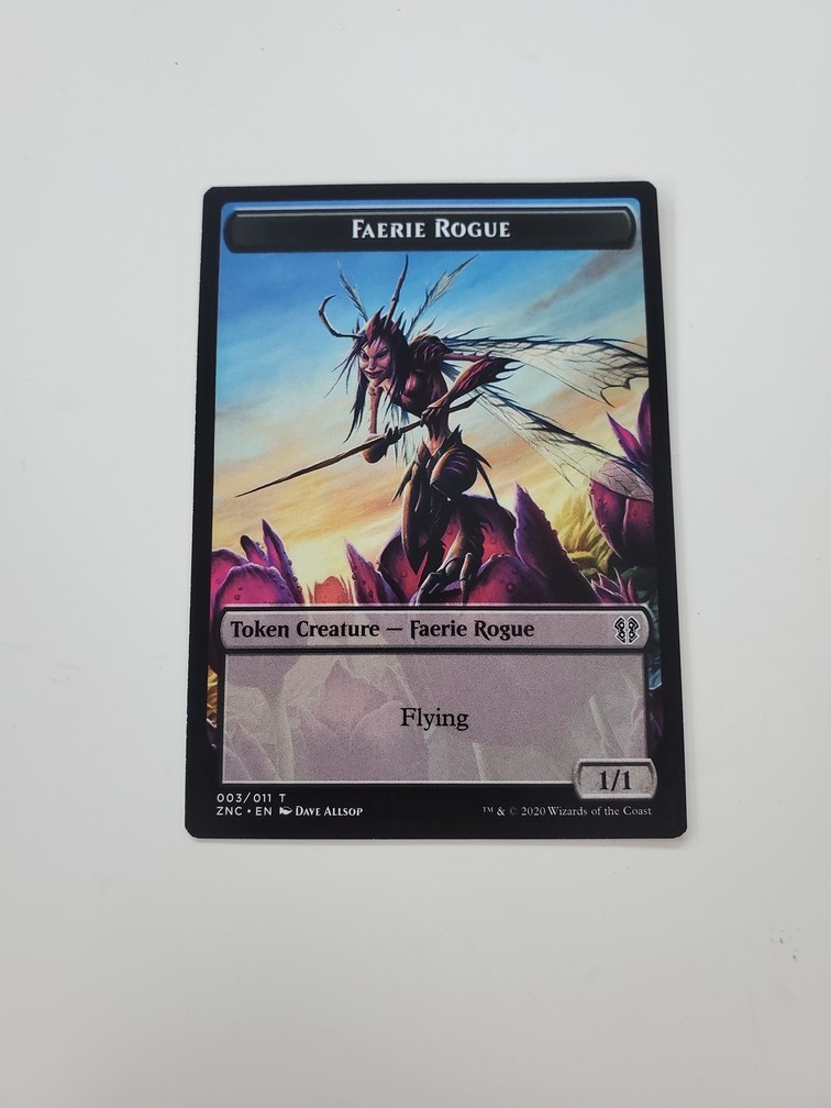 Faerie Rogue // Goblin Rogue - Double-Sided Token