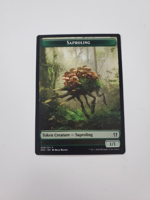 Beast // Saproling - Double-Sided Token