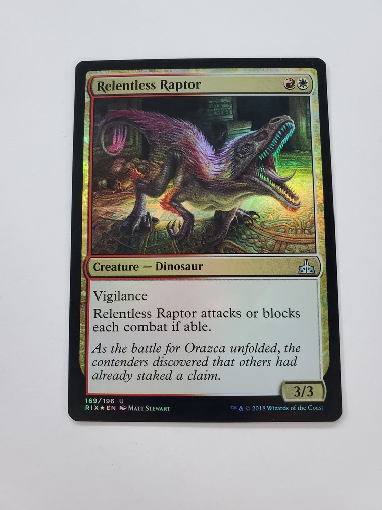 Relentless Raptor (Foil)