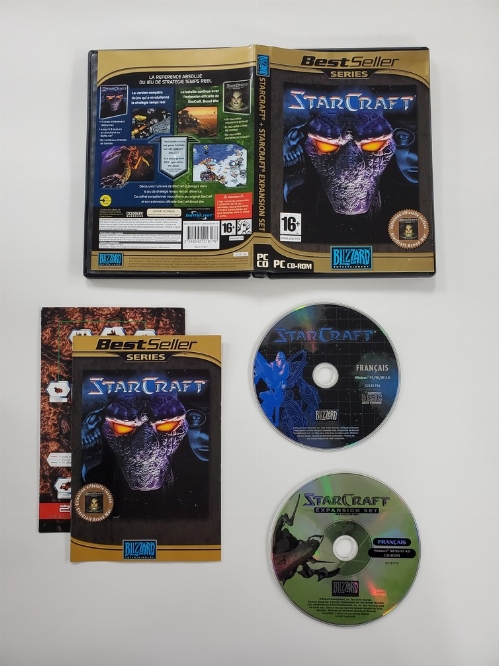 Starcraft + Starcraft: Brood War (Best Seller Series) (Version Européenne) (CIB)