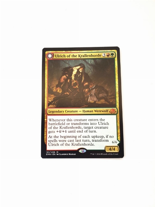 Ulrich of the Krallenhorde // Ulrich, Uncontested Alpha