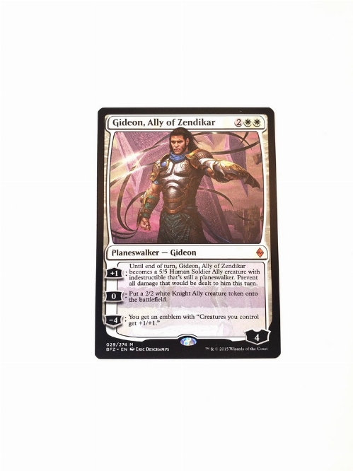 Gideon, Ally of Zendikar