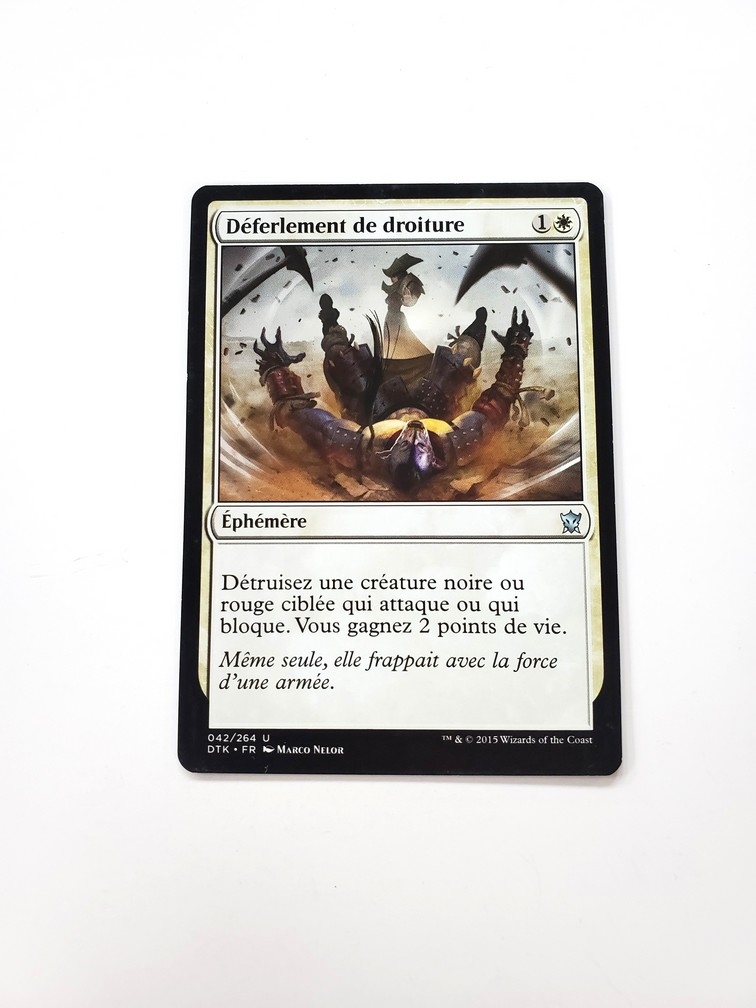 Surge of Righteousness (Francaise)