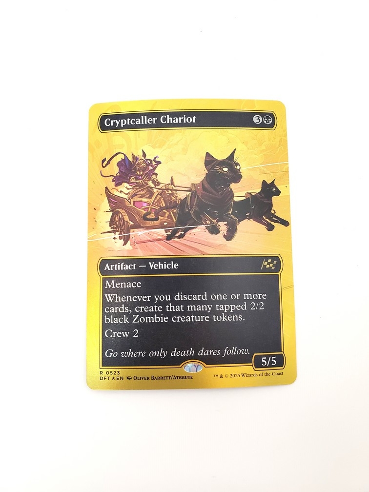 Cryptcaller Chariot (Borderless) (First-Place Foil)