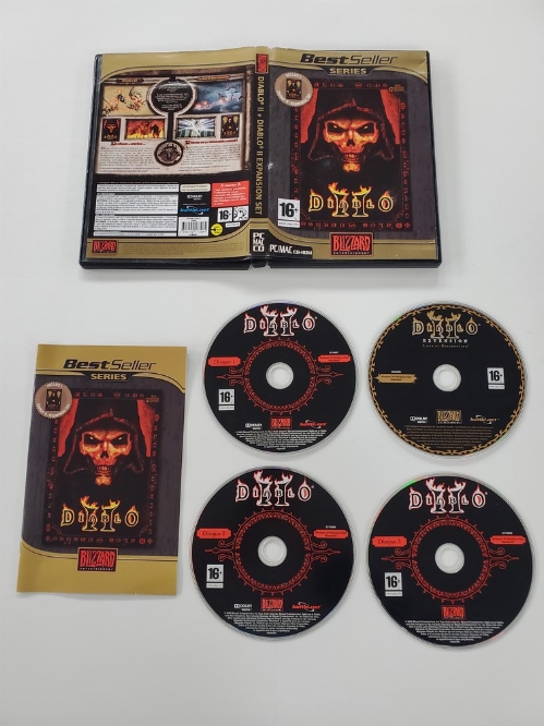 Diablo II + Diablo II: Lord of Destruction (Best Seller Series) (Version Européenne) (CIB)