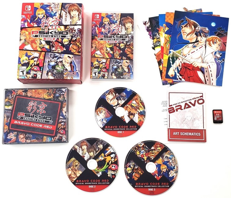Psikyo: Shooting Stars Bravo [Limited Edition] (CIB)