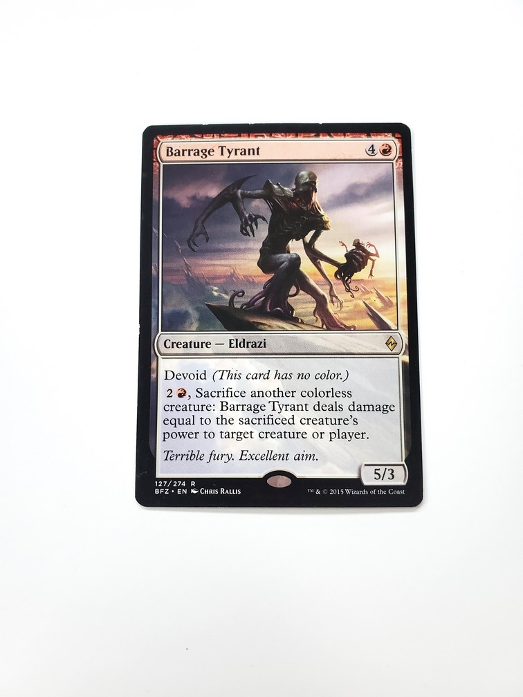 Barrage Tyrant