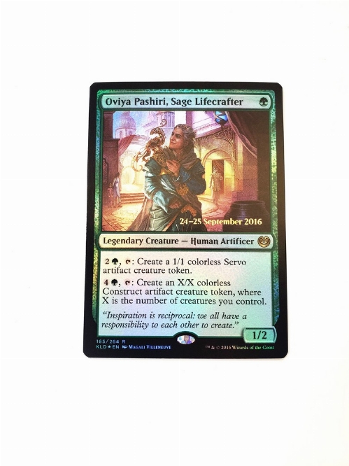 Oviya Pashiri, Sage Lifecrafter (Foil)