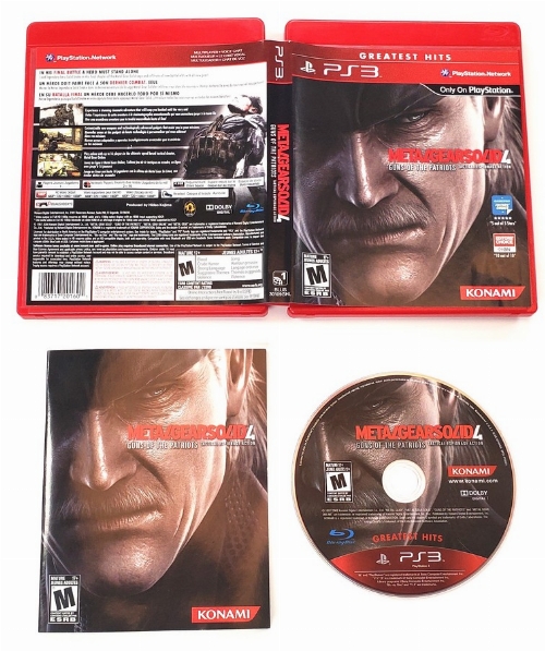 Metal Gear Solid 4: Guns of the Patriots (Greatest Hits) (CIB)