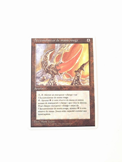 Red Mana Battery (Francaise)