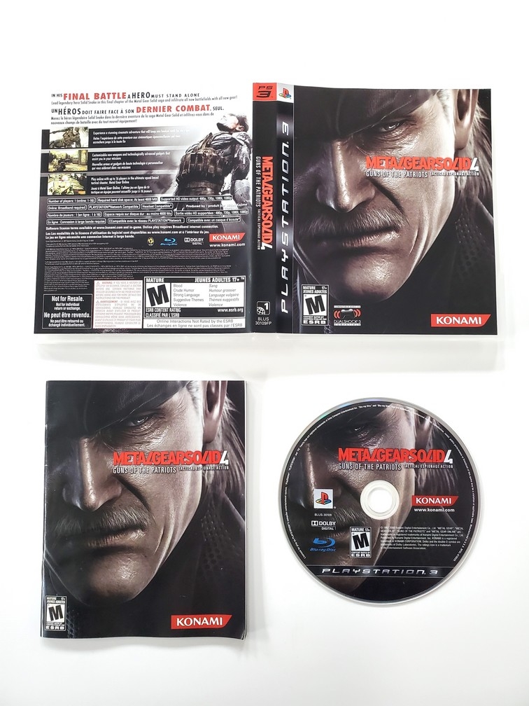 Metal Gear Solid 4: Guns of the Patriots (CIB)