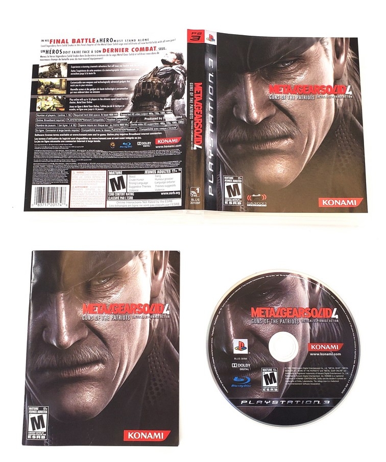 Metal Gear Solid 4: Guns of the Patriots (CIB)