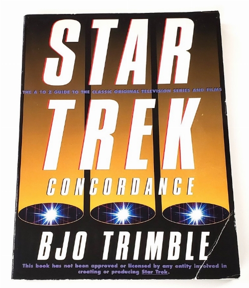 Star Trek: Concordance (Anglais)
