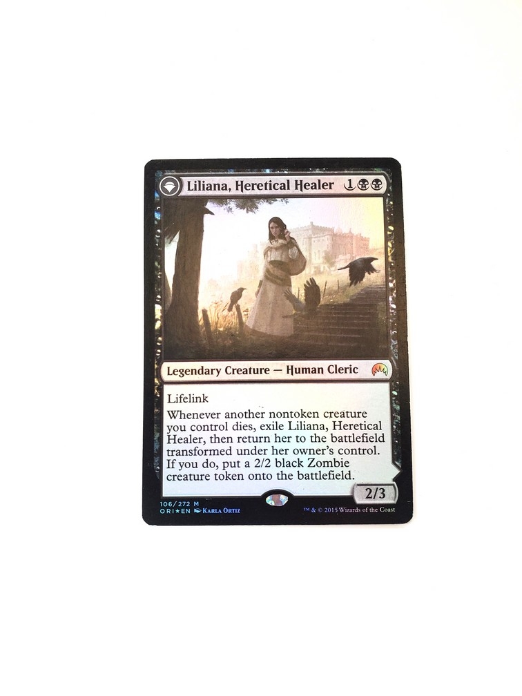 Liliana, Heretical Healer // Liliana, Defiant Necromancer (Foil)