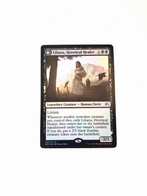 Liliana, Heretical Healer // Liliana, Defiant Necromancer (Foil)