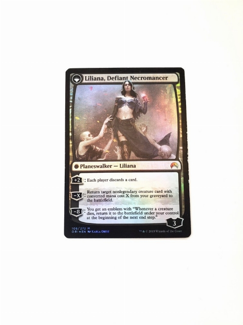 Liliana, Heretical Healer // Liliana, Defiant Necromancer (Foil)